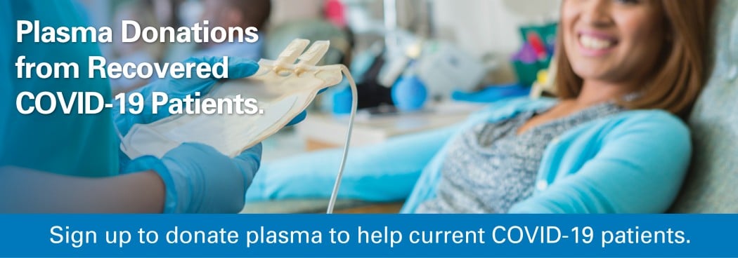 Hackensack Meridian Mountainside Medical Center to Begin Collecting Convalescent Plasma from Recovered COVID-19 Patients