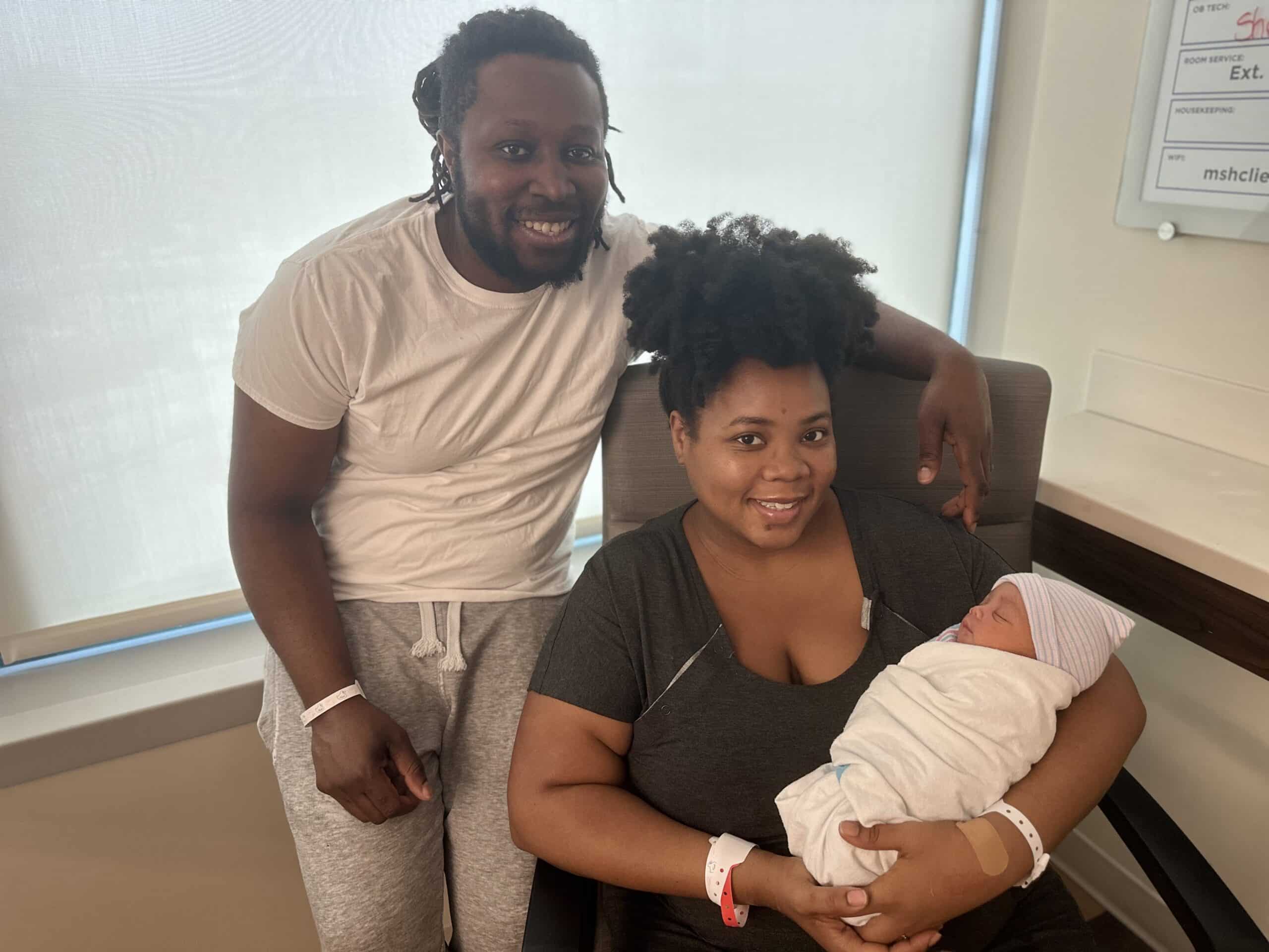 Hackensack Meridian Mountainside Medical Center Welcomes First Baby of 2026